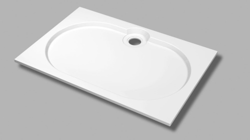 Душевой поддон 120x80 Cezares TRAY-S-AH-120/80-56-LT латте, прямоугольный, литой мрамор