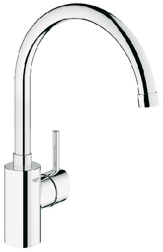 Смеситель для кухни Grohe Concetto 32661001 хром, регулируемый радиус вращения излива