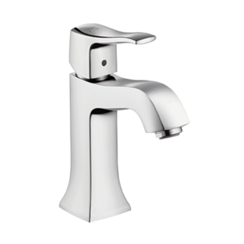 Смеситель для раковины Hansgrohe Metris Classic 31075000 хром, донный клапан