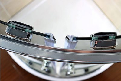 Душевой уголок 80x80 Cezares PRATICO-R-2-80-P-Cr