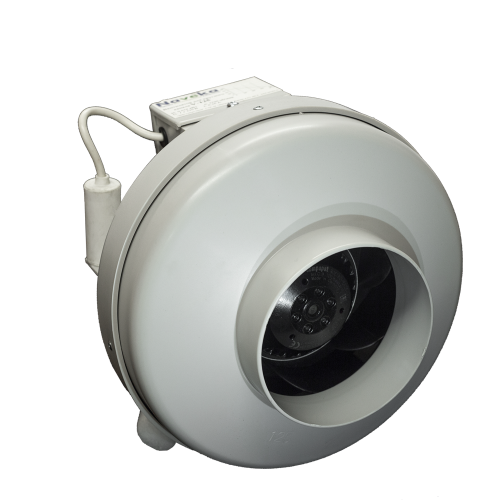 Канальный вентилятор Naveka V-100 (пласт. корпус, мотор-колесо ebm-papst)