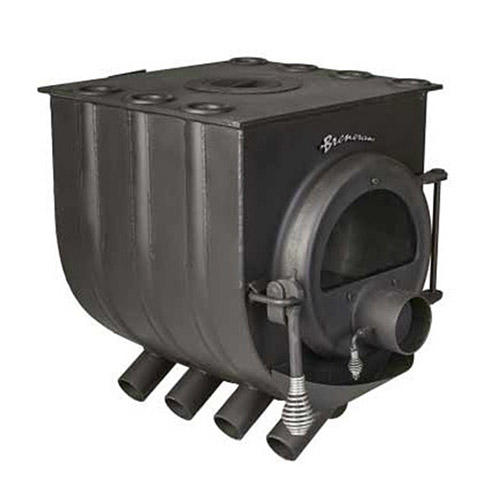 Печь газогенераторная Бренеран АОТ-06 тип 00 с варочной плитой и со стеклом