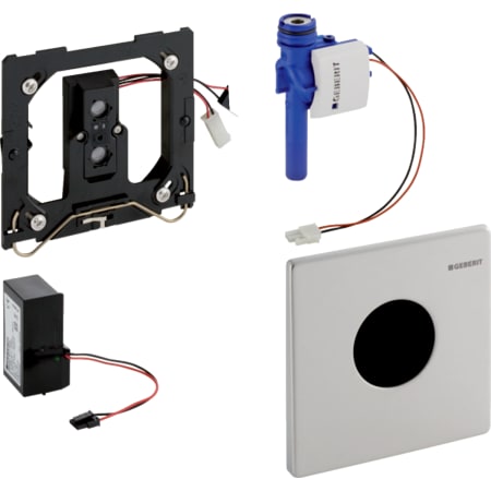 Система электронного управления смывом писсуара Geberit, питание от сети, защитная крышка Mambo 116.023.FW.1
