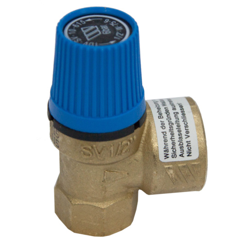 Предохранительный клапан Stout 1/2"x6,0 бар для бойлеров SVS-0003-006015