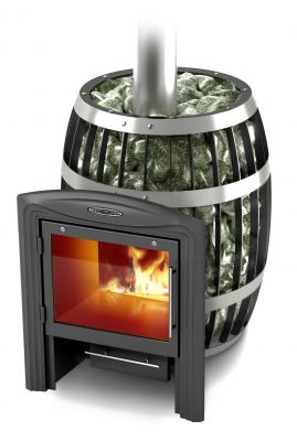 Банная печь Саяны Carbon Витра