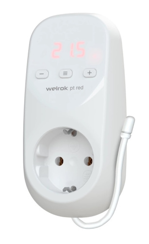 Терморегулятор в розетку Welrok pt red
