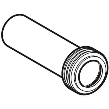 Удлинитель колена смыва Geberit, с манжетой 152.434.16.1