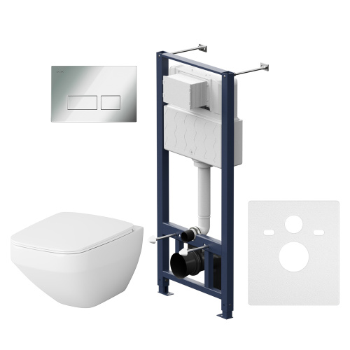 Подвесной унитаз и инсталляция AM.PM Inspire V2.0 IS47051.50A1700