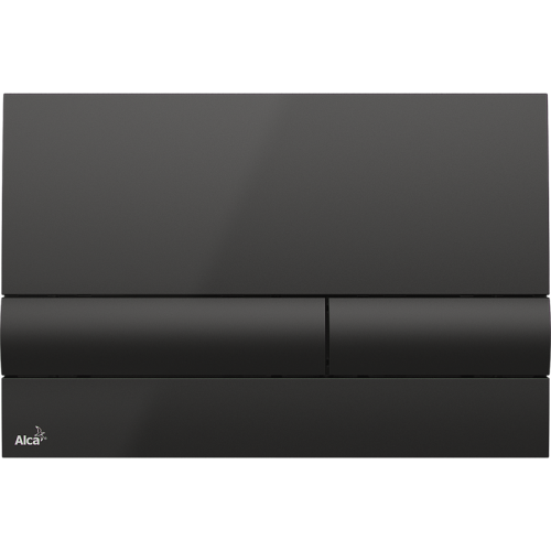 Смывная клавиша Alcaplast M1718, xром глянцевый, клавиша хром матовый