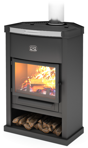 Печь-камин Теплодар угловой ОВ-120