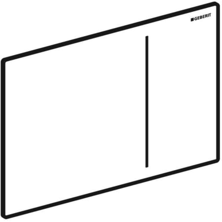 Смывная клавиша Geberit Sigma70, для двойного смыва, для смывного бачка скрытого монтажа Sigma 12 см 115.620.FW.1