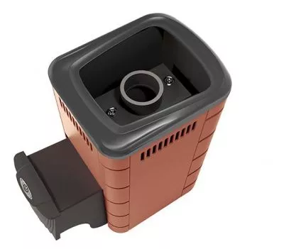 Банная печь Каронада Heavy Metal ДА терракота