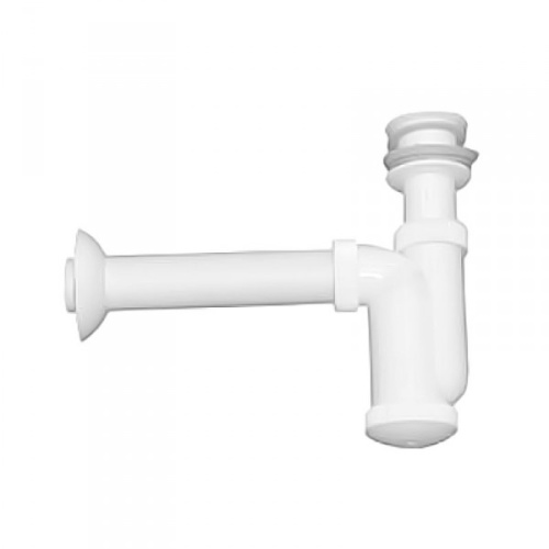 Сифон для писсуара Jika Domino 907300000001 белый, горизонтальный выпуск