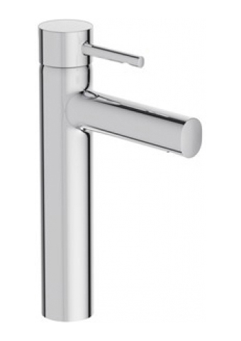 Смеситель для раковины Jacob Delafon Cuff E37303-CP хром, высокий, донный клапан