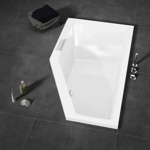 Ванна акриловая RIHO GETA 170 RIGHT - PLUG & PLAY BD4800500000000