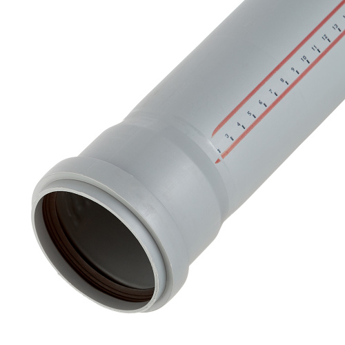 Труба 110 длина 250 мм PP HTEM Ostendorf внутренняя канализация