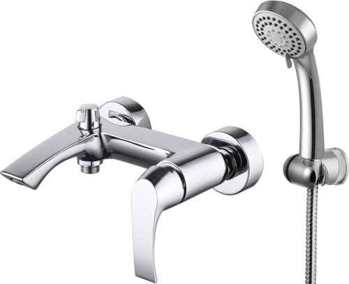 Смеситель для ванны SMARTsant Смарт-Прайм SM113503AA хром, неповоротный излив 120 мм