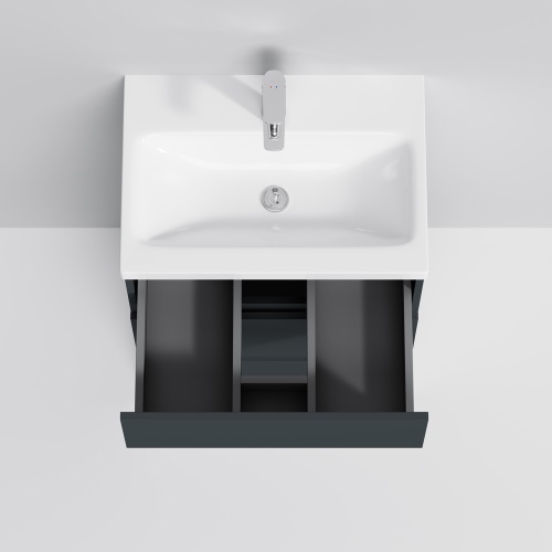 База под раковину напольная AM.PM GEM S графит матовый M91FSX0602GM