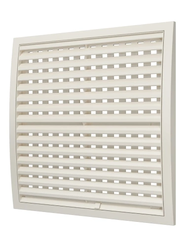 3535РРПН Ivory, Решетка наружная ASA вентиляционная регулируемая 350х350
