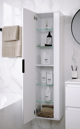 Пенал AQWELLA Accent 35 белый  ACC0535W