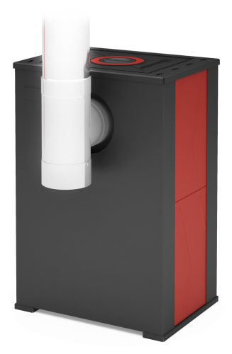 Печь-камин Теплодар отопительно-варочный ТВИСТ