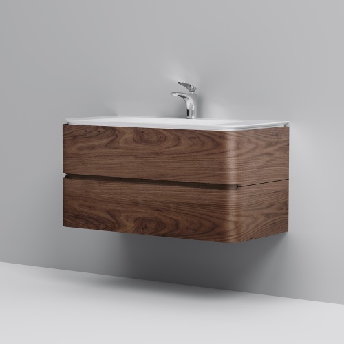 База под раковину подвесная AM.PM Sensation орех M30FHX1002NF