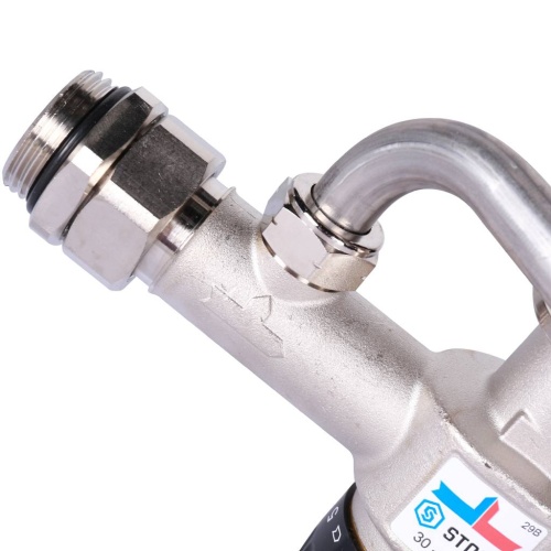 Насосно-смесительный узел Stout с 3-х ходовым термостатическим клапаном и байпасом, без насоса