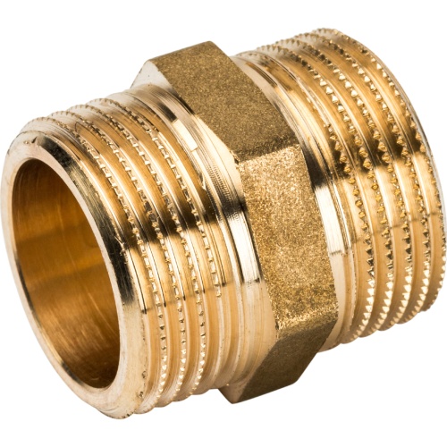 Ниппель Stout 3/4"НН латунь SFT-0003-003434