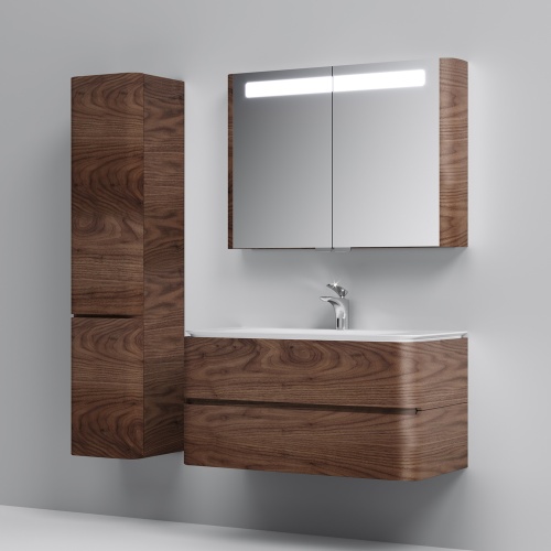 База под раковину подвесная AM.PM Sensation орех M30FHX1002NF