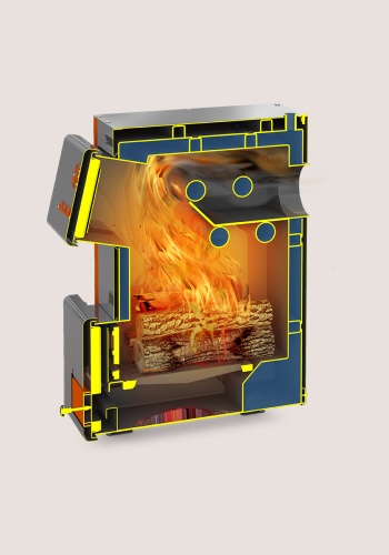 Котел твердотопливный 20кВт Теплодар КУППЕР ОК-20 (2.0)