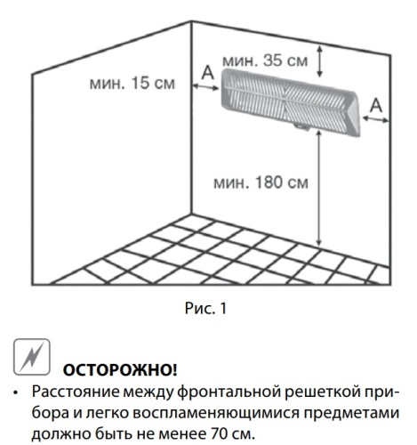 Инфракрасный ламповый обогреватель BALLU BIH-LW2-1.5