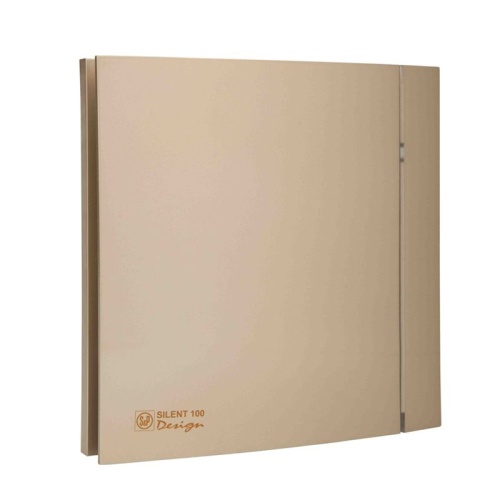 Вентилятор SILENT-100 CRZ CHAMPAGNE DESIGN-4C Soler & Palau