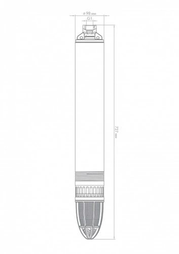 Погружной насос Джилекс скважинный ВОДОМЕТ 55/50 БК ок 5537