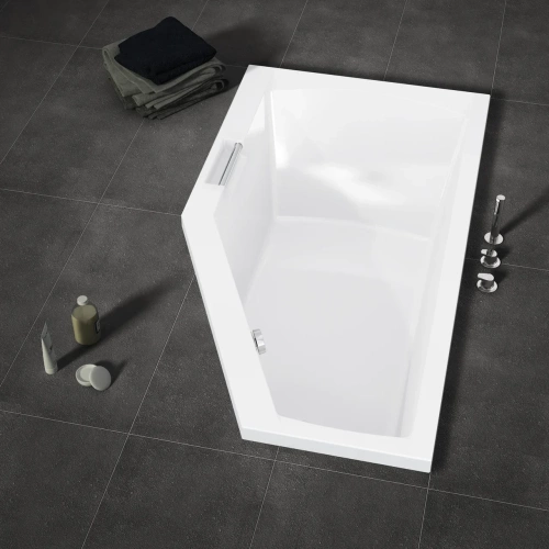 Ванна акриловая RIHO GETA 170 RIGHT - PLUG & PLAY BD4800500000000