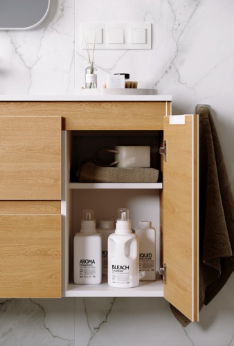 Тумба с умывальником AQWELLA Accent 92 Дуб золотой ACC0109LDZ