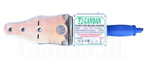 Сварочный аппарат CANDAN СМ-01 SET WV 650+850Вт с насадками 20,25,32,40