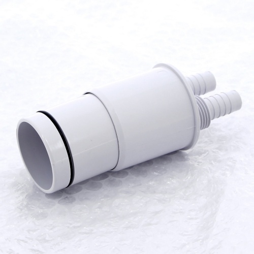 Адаптер для слива бытовой техники два штуцера 14x1/2" выход 50/40 McAlpine