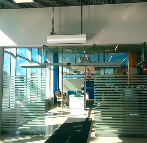 Воздушно-тепловая завеса КЭВ-П2112A Тепломаш