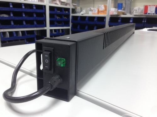 Плинтусный обогреватель Бриз Фиксированный БК200Ф Белый, Левый