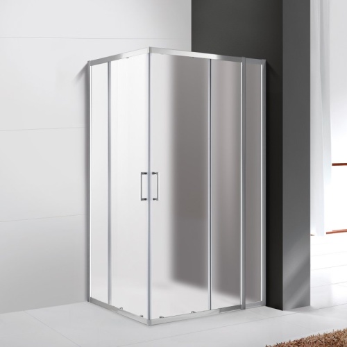 Душевой уголок 100x80 Cezares MOLVENO-AH-21-80+20-C-Cr-IV