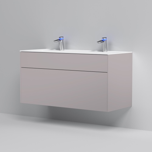 База под раковину подвесная AM.PM Inspire 2.0 элегантный серый матовый M50AFHX1203EGM