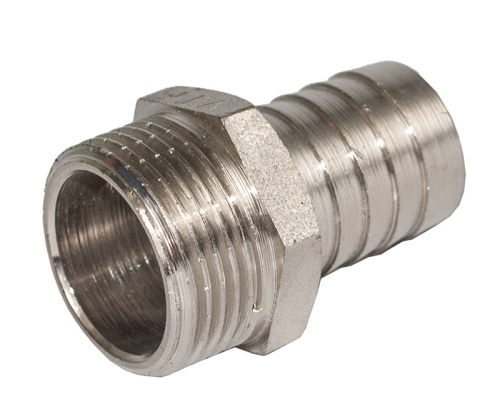 Штуцер Stout 1/2"Нx20мм никелированный SFT-0067-001220