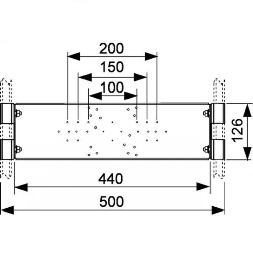 Пластина для сантехнической арматуры на профиль TECEprofil 9020040