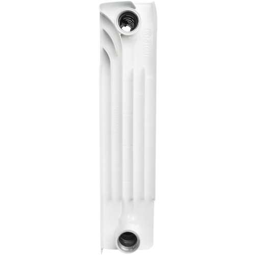 Биметаллический радиатор STOUT Space 350 - 8 секций, боковое, белый RAL 9016