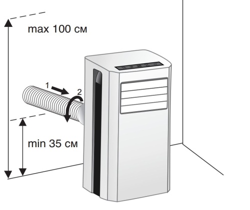 Мобильный кондиционер Zanussi ZACM-12 MP-II/N1