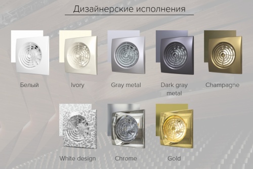 Вытяжной вентилятор Эра DiCiTi AURA 4C Gold