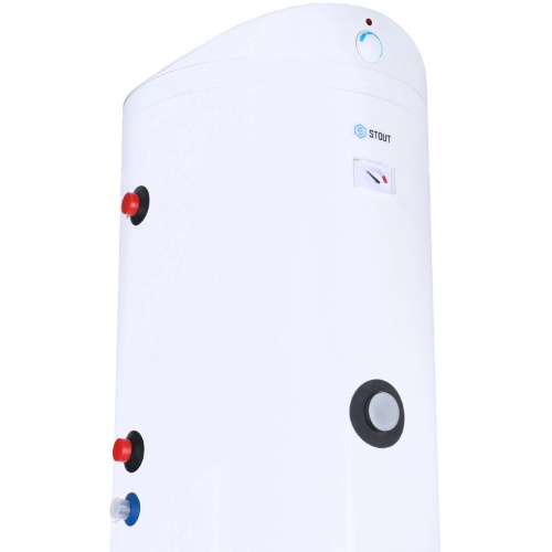 Бойлер косвенного нагрева Stout 100 литров, ТЭН 2 кВт, напольный