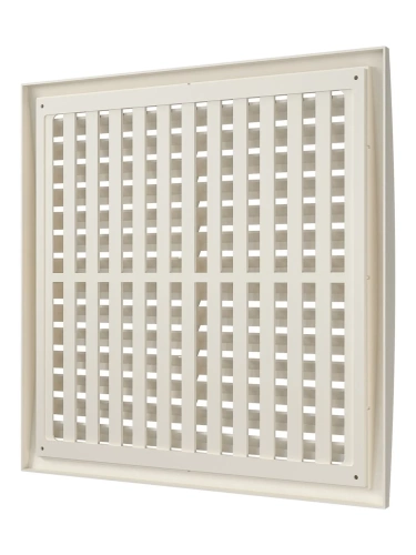 3535РРПН Ivory, Решетка наружная ASA вентиляционная регулируемая 350х350