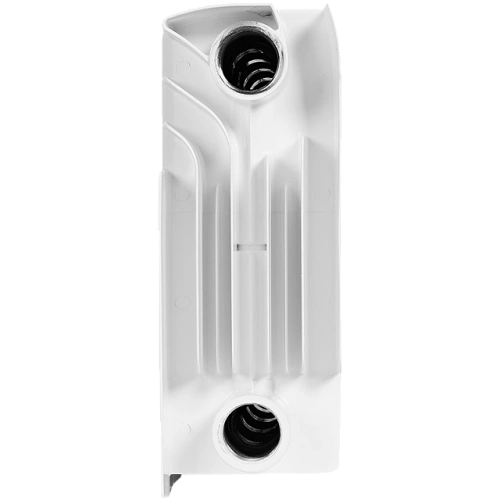 Биметаллический радиатор STOUT TITAN 200 - 6 секций, боковое, белый RAL 9016