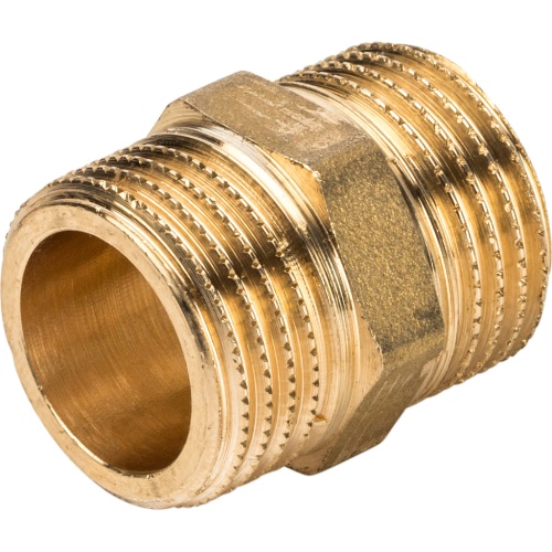 Ниппель Stout 1/2"НН латунь SFT-0003-001212